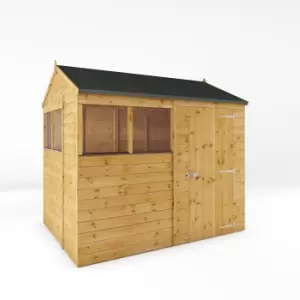 Image of Mercia 8ft x 6ft Premium Shiplap Reverse Apex Shed
