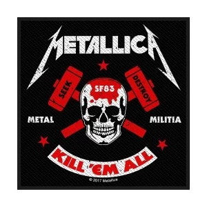 Image of Metallica - Metal Militia Standard Patch