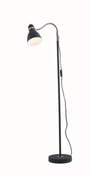 Image of PEOPLE Task Floor Lamp Black 34x142cm