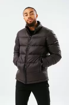 Image of HYPE DEEP FILLED BLACK PUFFER ADULT JACKET