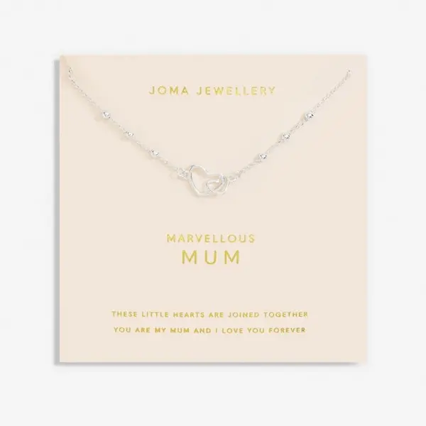 Image of Forever Yours Marvellous Mum Silver Plated 46cm + 5cm Necklace 6712
