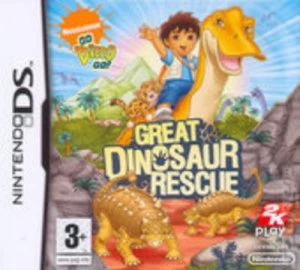 Image of Go Diego Go Great Dinosaur Rescue Nintendo DS Game