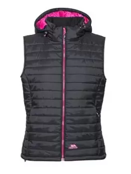 Image of Trespass Aretha Gilet, Black, Size XS, Women