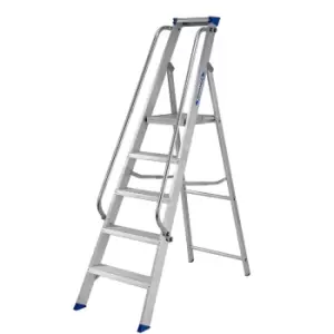 Image of Werner Shop Step Ladder - 5 Tread