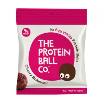 Image of Protein Ball Co Cherry Bakewell Protein Ball - 45g x 10 (Case of 10)