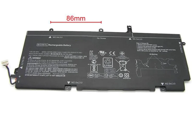 Image of CoreParts MBXHP-BA0209 laptop spare part Battery
