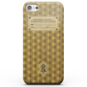 Image of Harry Potter Hufflepuff Text Book Phone Case for iPhone and Android - iPhone 7 Plus - Snap Case - Matte