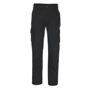 Image of 07479-330 Originals Trousers with Kneepad Pockets - Black - L32W40.5