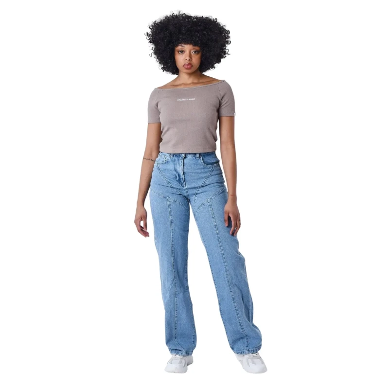 Image of Project X Paris Womens T-Shirt Project X Paris F231004 Gris Female XS