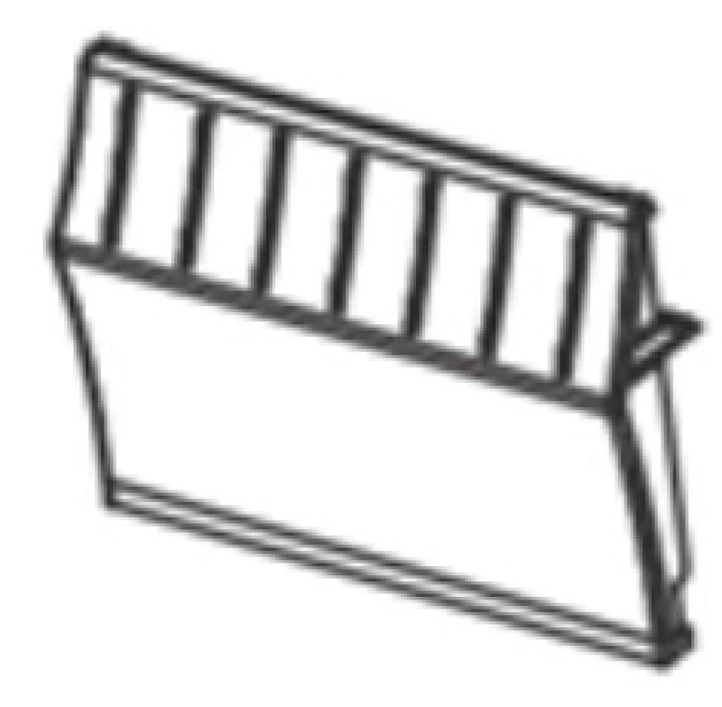 Image of Zebra P1037974-033 printer/scanner spare part Front panel