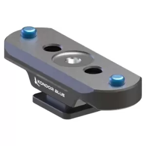 Image of Kondor Blue NATO Rail to Hot Shoe Adapter for Remote Trigger Top Handles