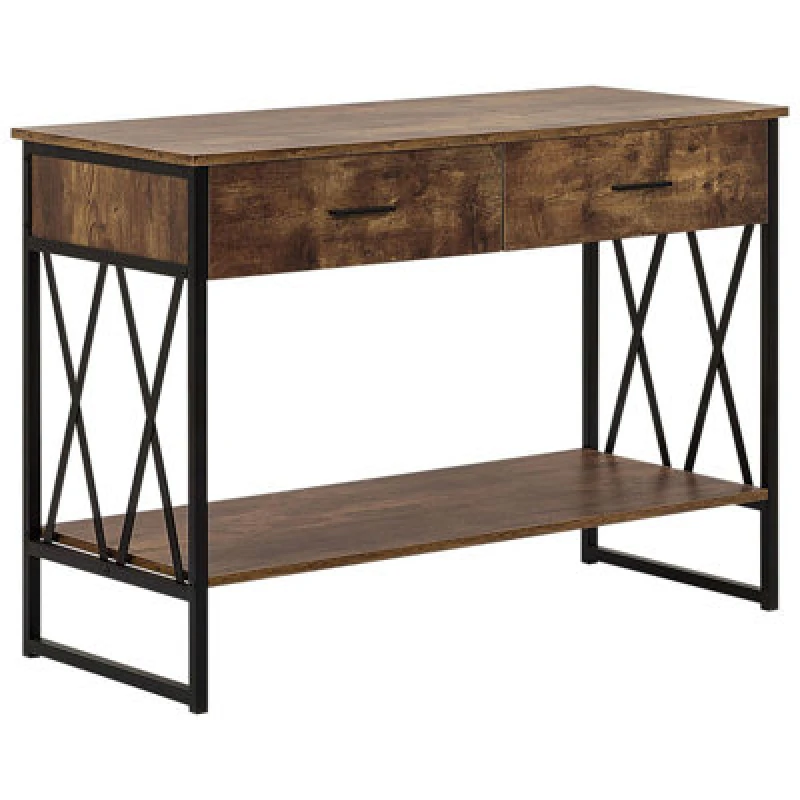 Image of Beliani Console Table Ayden Dark Brown