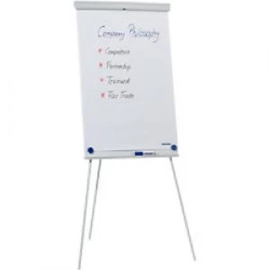 Image of Franken Freestanding Flipchart Easel with Adjustable Height ValueLine 68 x 105cm White