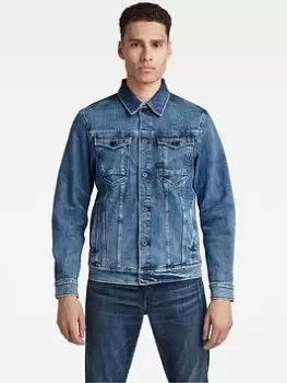 Image of G-Star RAW Arc 3D Denim Jacket - Blue Size M Men