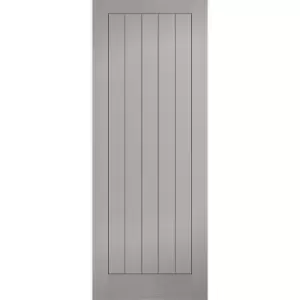 Image of Textured - Vertical Panel - Grey Internal Door - 1981 x 838 x 35mm
