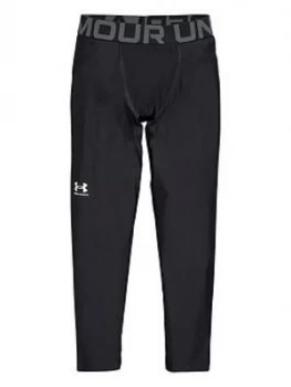 Image of Urban Armor Gear Boys Heatgear Armour Leggings - Black, Size S=7-8 Years