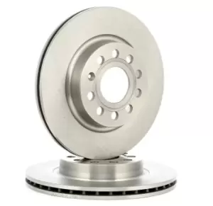 Image of RIDEX Brake disc VW,AUDI,SKODA 82B0027 1K0615301AC,1K0615301AK,1K0615301AS Brake rotor,Brake discs,Brake rotors 1K0615301S,1K0615301AC,1K0615301AK