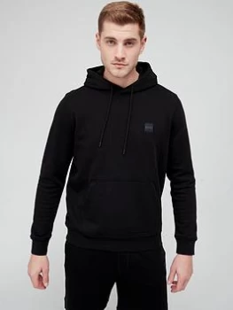 Image of BOSS Wetalk Overhead Hoodie - Black, Size L, Men