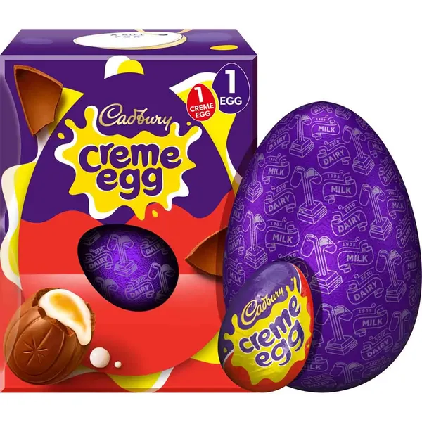 Image of Cadbury Gifts Direct Cadbury Creme Egg Chocolate Easter Egg 195g 4241213