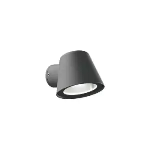 Image of Anthracite gas wall light 1 bulb