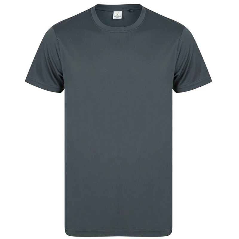 Image of Tombo Mens Performance T-Shirt in Charcoal Size: XS Charcoal Male XS