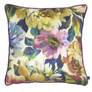 Image of Prestigious Textiles Secret Oasis Cushion Cover (55cm x 55cm) (Blue Jewel/Multicoloured)