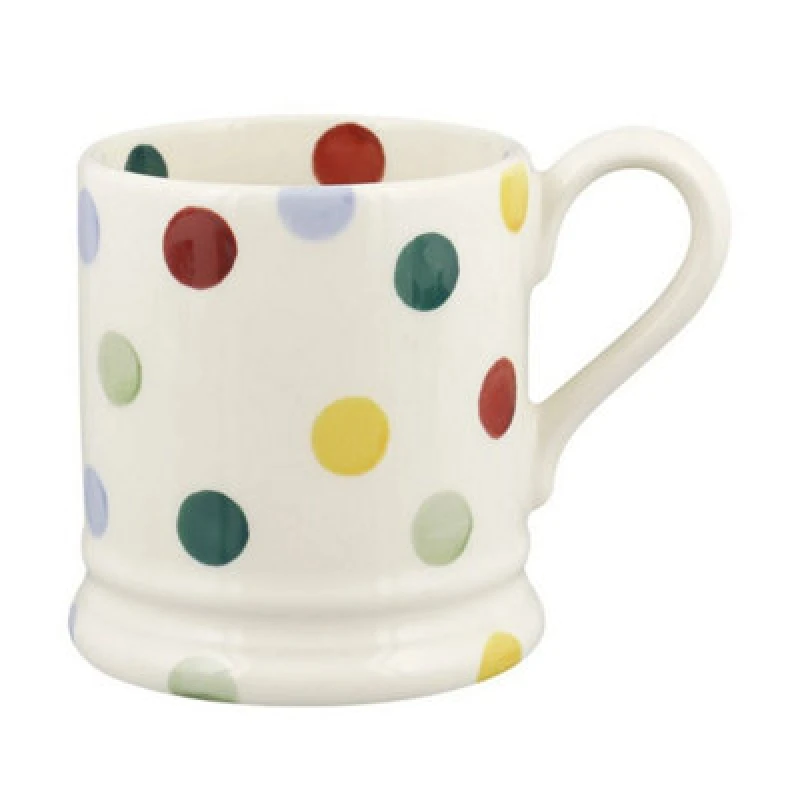 Image of 1 X 300ml Emma Bridgewater Polka Dot Half Pint Mug, Ceramic
