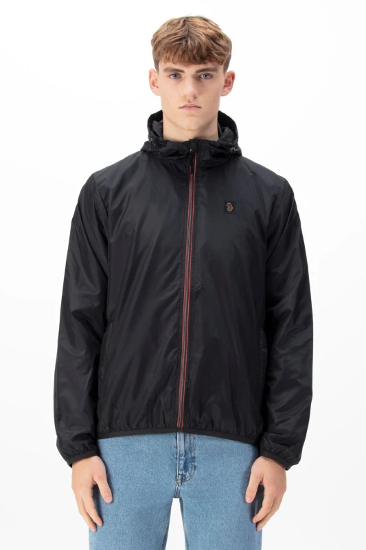 Image of Luke 1977 Luke 1977 Men Garnedd 1000 Jacket in Black Size: X-Large Black XL Male 5056482089397
