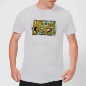 Image of The Flintstones Vintage Mens T-Shirt - Grey - M