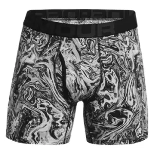 Image of Under Armour 6" Novelty 3 Pack Boxers Mens - White