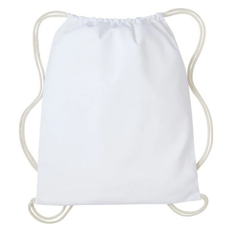 Image of Nutshell Mens Drawstring Gymsac in Off-White Off-White Male