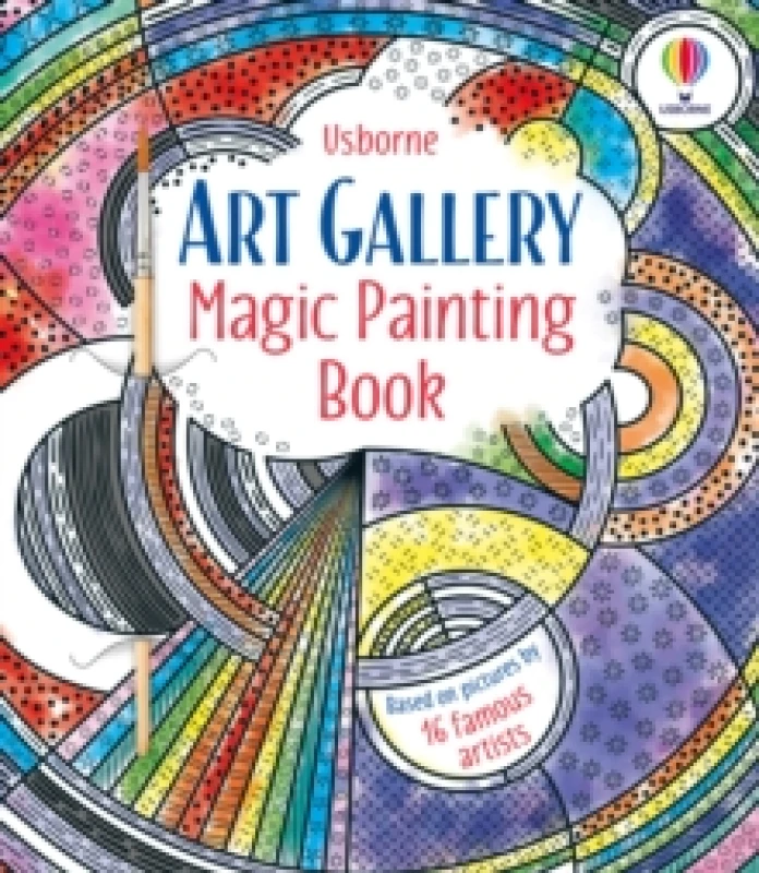 Image of Art Gallery Magic Painting Book Paperback / softback