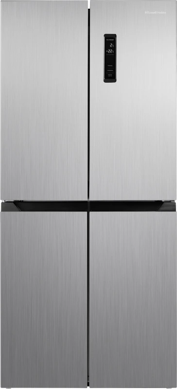 Image of Russell Hobbs RH180A4FF802E1SS Frost Free American Fridge Freezer - Stainless Steel - E Rated