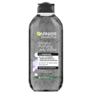 Image of Garnier Pure Active Micellar Water Facial Cleanser and Makeup Remover 400ml