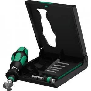 Image of Wera 846/8 05104650001 Countersink set 5 Piece 6.3 mm, 8.3 mm, 10.4 mm, 12.4 mm, 16.5 mm, 20.5mm HSS 1/4 (6.3 mm) 1 Set