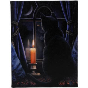 Image of Small Midnight Vigil Canvas Picture by Lisa Parker