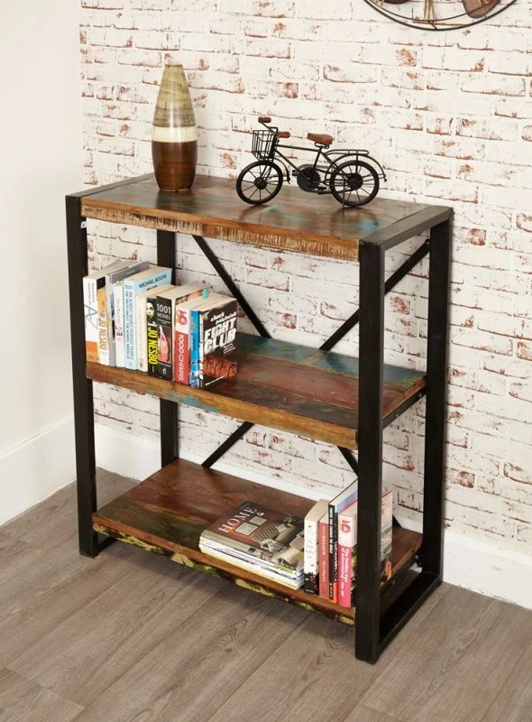 Image of Baumhaus Urban Chic Low Bookcase in Brown Brown Unisex
