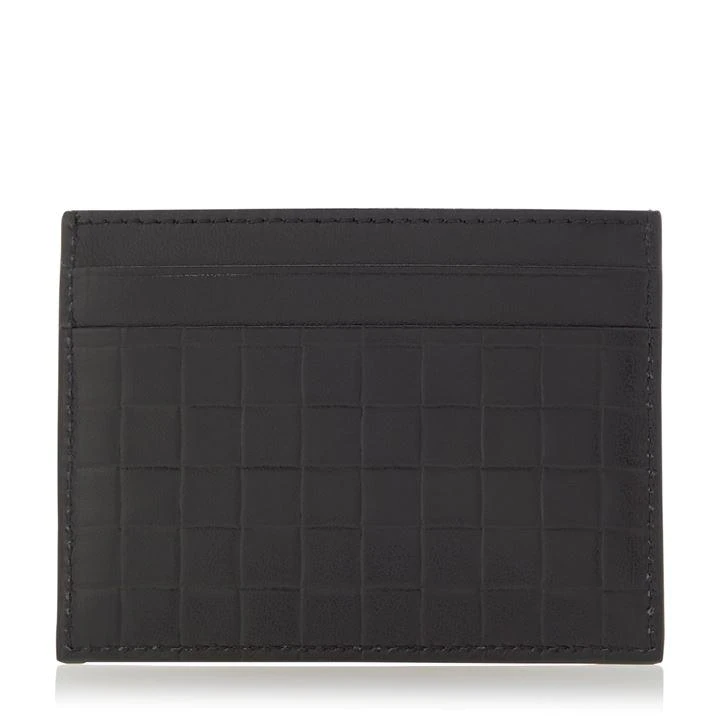 Image of Dune 'Options' Woven Card Holder - black