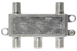 Image of Maplin F Type Satellite TV Aerial 4 Way Splitter