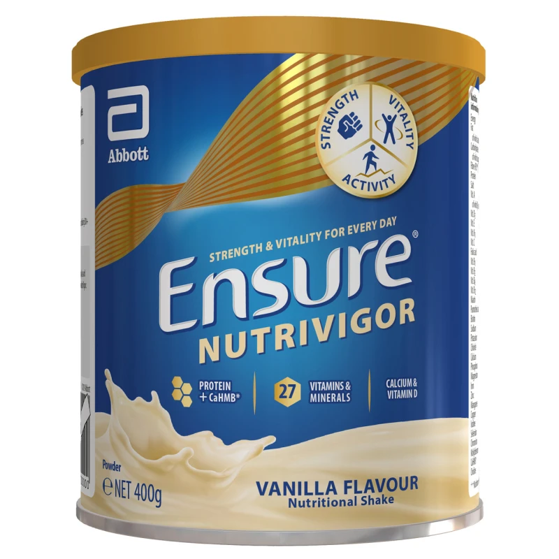 Image of Ensure Nutrivigor, Vanilla Flavour, 400g