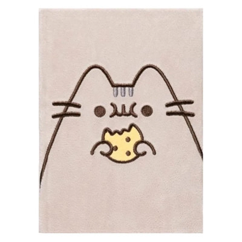 Image of Pusheen Pusheen Playful Plush A5 Notebook in Grey Grey One Size Unisex 5063750917054