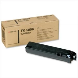 Image of Kyocera TK500K Black Laser Toner Ink Cartridge
