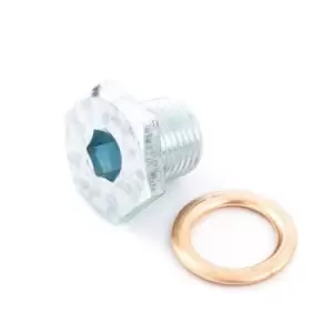 Image of MAPCO Drain Plug FORD,PEUGEOT,CITROEN 95935 031128,031138,1250323 Oil Drain Plug,Oil Drain Plug, oil pan 1681599,3M5Q6730AB,031121,031128,031138