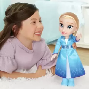 Image of Disney Frozen 2 Elsa Adventure Doll - 14inch/35cm
