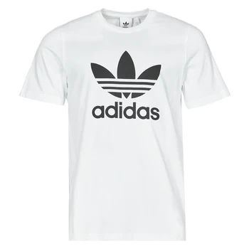 Image of adidas TREFOIL T-SHIRT mens T shirt in White - Sizes XXL,S,M,L,XL,XS