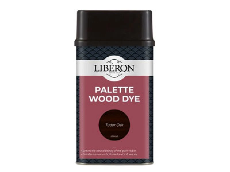 Image of Liberon 126747 Palette Wood Dye Tudor Oak 500Ml Libwdpto500N
