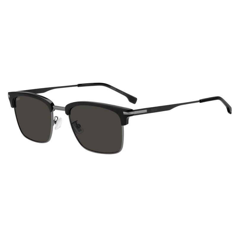 Image of Boss Boss Su Rectangular Sn63 Dark Ruthenium male One Size