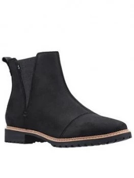 Image of Toms Toms Cleo Leather Ankle Boot