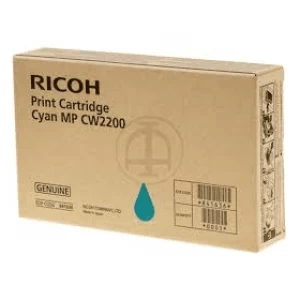Image of Ricoh 841636 Cyan Ink Cartridge (Original)