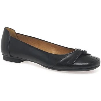 Image of Gabor Frost Womens Ballerina Pumps womens Shoes (Pumps / Ballerinas) in Black,3,3.5,4,4.5,5,5.5,6,6.5,7